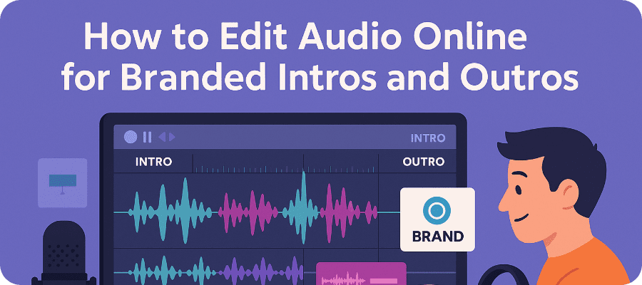 How to Edit Audio Online for Branded Intros and Outros