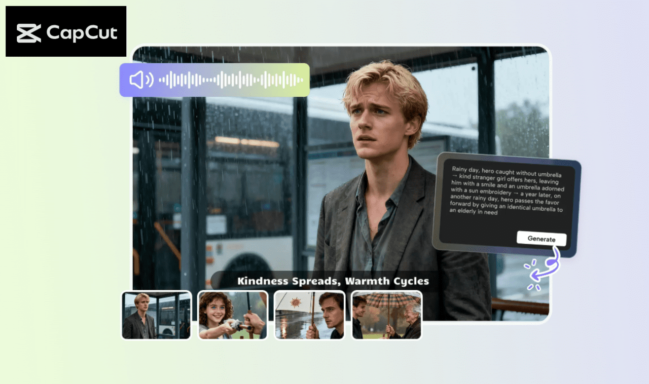 How to Create a Social Media Story Flow Using AI Storyboard in CapCut Desktop Video Editor
