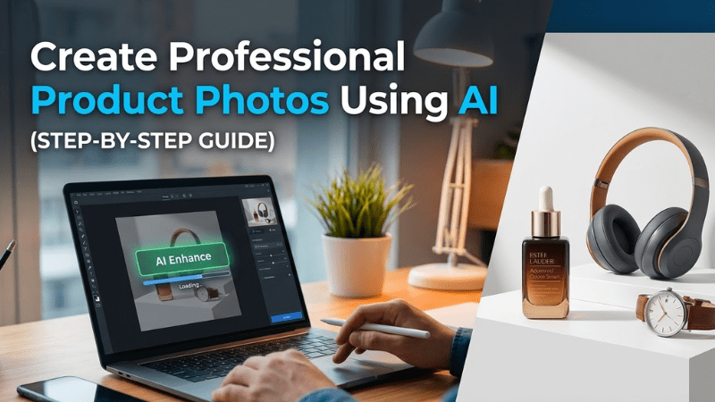 How to Create Professional Product Photos Using AI (Step-by-Step Guide)