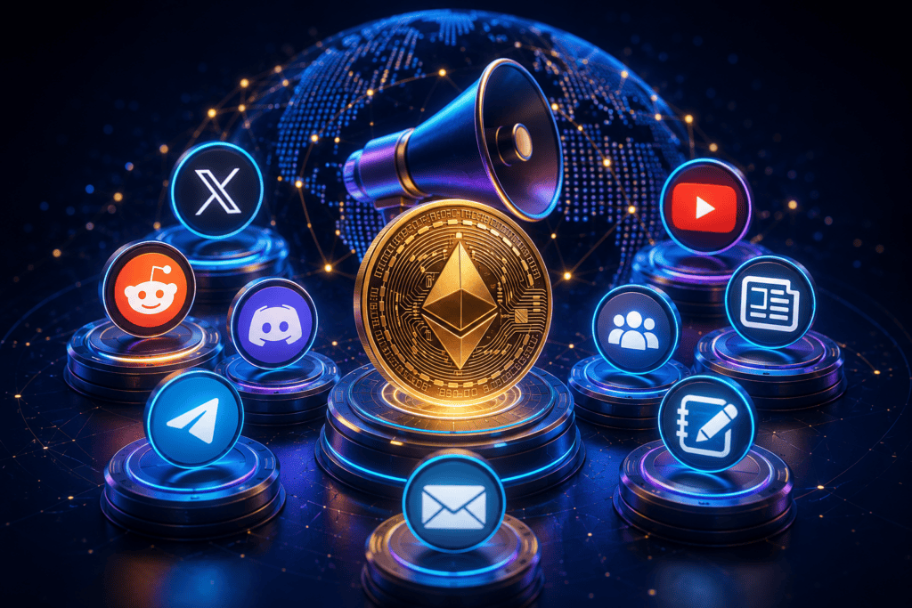 10 Best Places to Promote Your Crypto Project in 2026