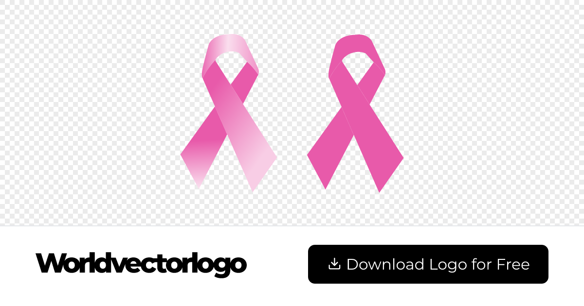 Breast Cancer Ribbon Vector Logo SVG - Free Download | Worldvectorlogo