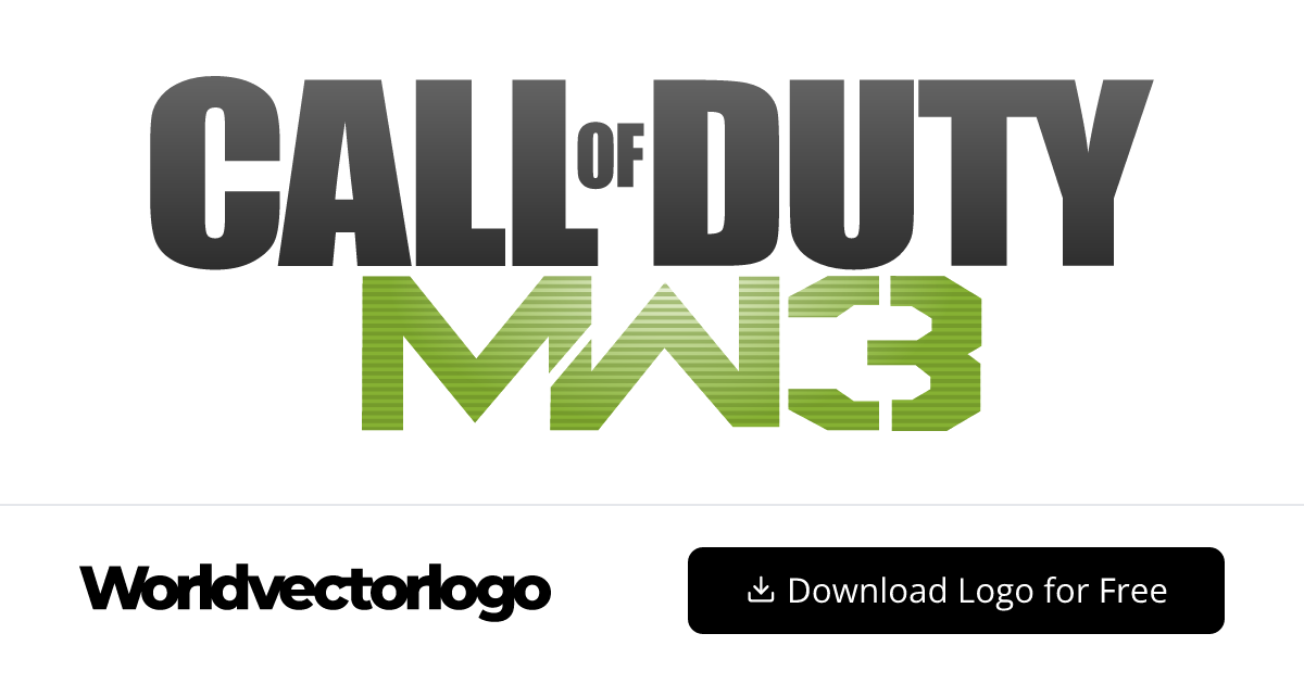 Ccall Vector Call of Duty Modern Warfare 3 Vector Logo SVG - Free Download ...