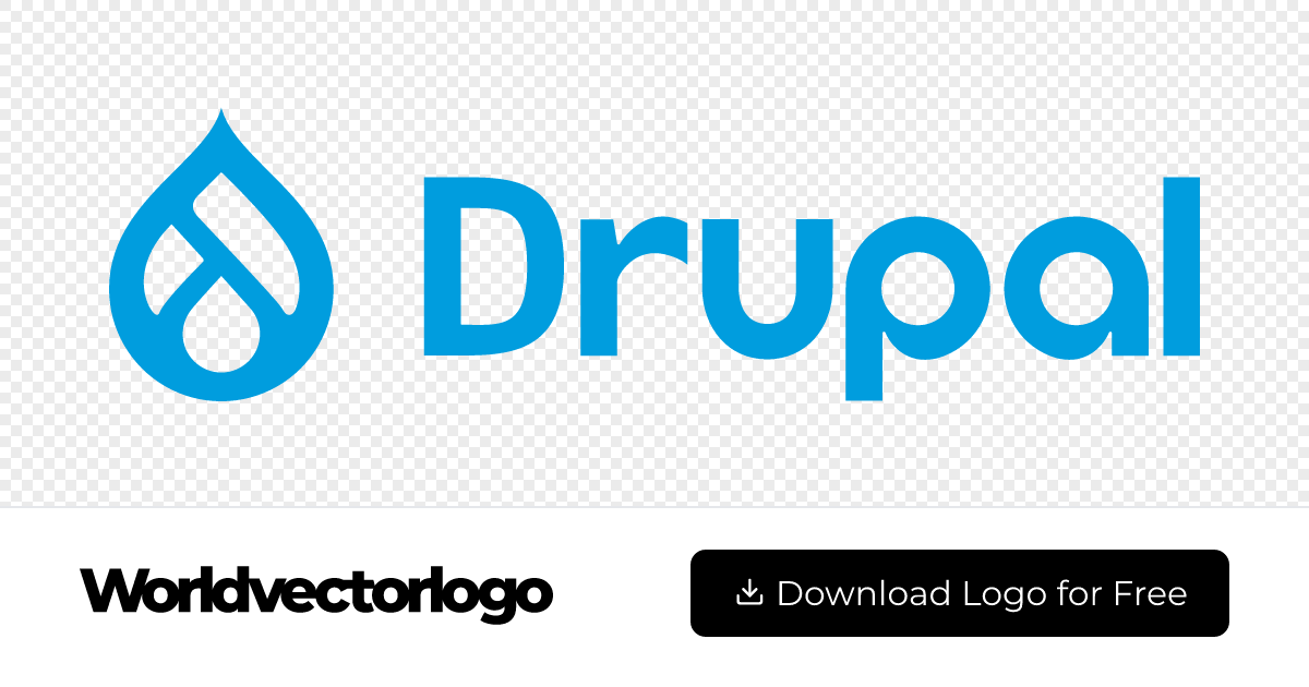 Drupal Vector Logo SVG - Free Download | Worldvectorlogo